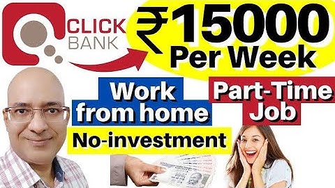 Click Bank-Free life long income| Work from home | Part time job |