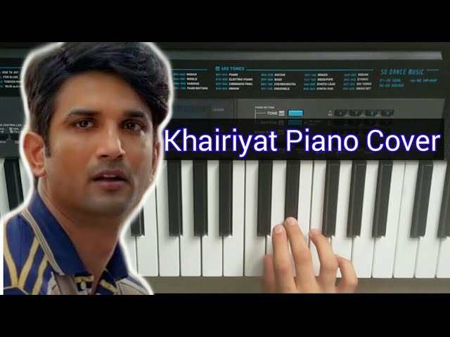 Khairiyat Song Piano Cover|Chhichhore||Khairiyat puchho song piano||Dashing Dhruv Pianist
