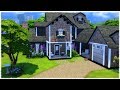 The Sims 4: Speed Build // LARGE FAMILY HOME // NO CC