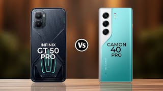 INFINIX GT 50 PRO vs TECNO CAMON 40 PRO 