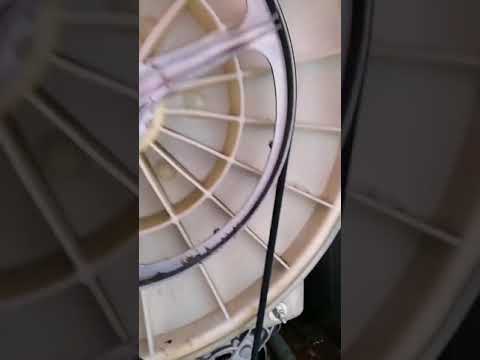 Whirlpool washing machine shocks absorbers are broken - YouTube