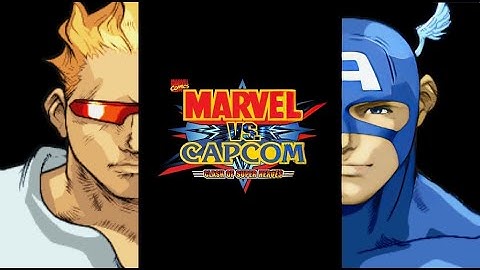 Marvel vs Capcom | Duo Team Attack | Captain Commando & Captain America