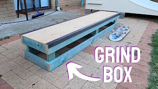 HOW TO MAKE A DIY GRINDBOX/LEDGE