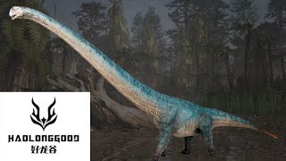 Haolonggood Mamenchisaurus Review!! Limited Edition Blue Variant 1:35 Scale