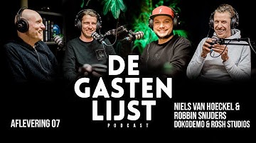 07. Vormgeving @ dance-industrie ⋆ Robbin (ROSH Studios) & Niels (Dokodemo) | De Gastenlijst podcast