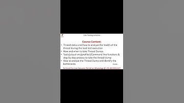 "Performance Engineering Training||YouTube Short||