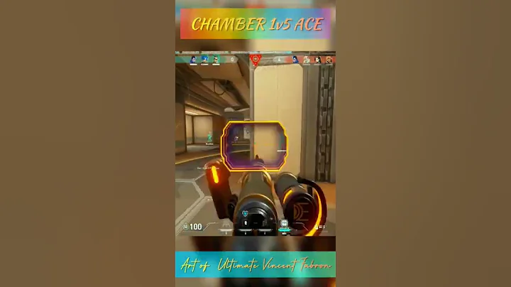 Best Chamber Ultimate 1v5 ACE Valorant❤️Mood Edit💕Prime Vandal🔥#valorantclips #valorantshorts