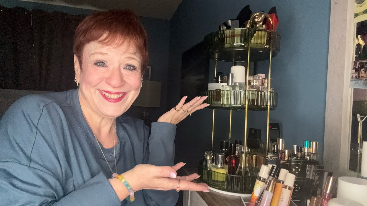 ASMR- Perfume & fragrance show and share - let me show you my whole collection. Glass tapping