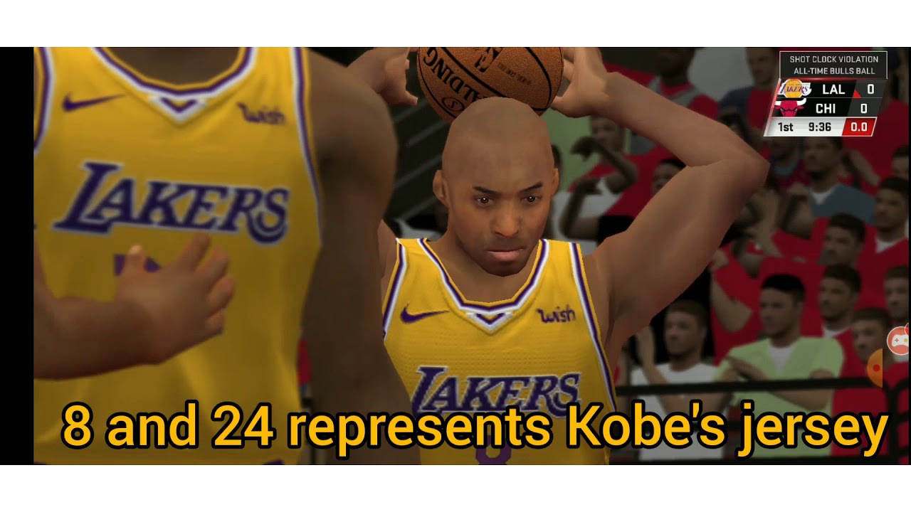 A tribute for Kobe Bryant 24 and 8 second violation - YouTube