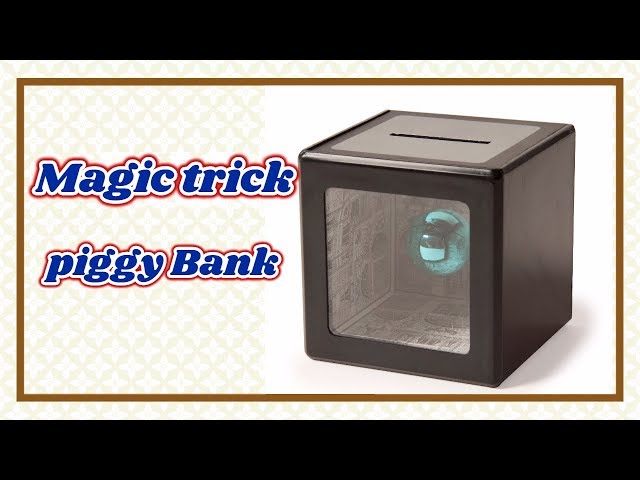 How to Make Magic Coin Box - Piggy Bank 