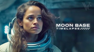 MOON BASE - THE FIRST 10,000 DAYS (Timelapse)