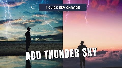 Sky Thunder Effect Video Editing in Vn | Easy Sky Change in Less Time | Hindi