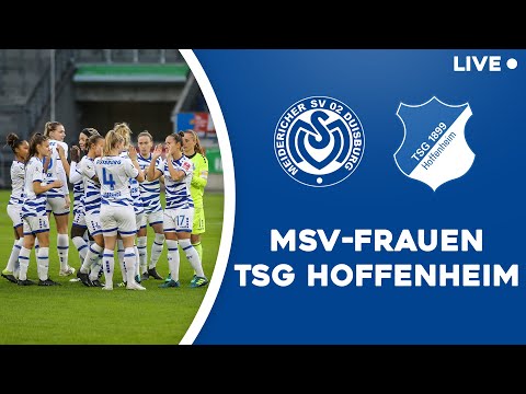 RE-LIVE - MSV Duisburg vs. TSG Hoffenheim | Frauen-Bundesliga | #MSVTSG | ZebraTV | 06.06.2021