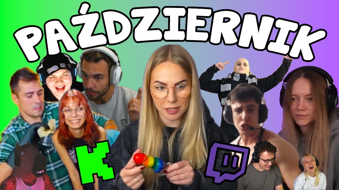 PAŹDZIERNIK - POLSKI TWITCH/KICK 2025 😂
