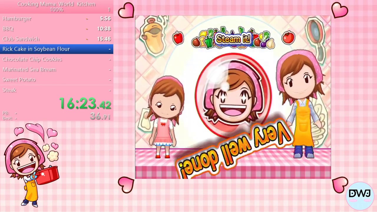 Cooking Mama: World Kitchen Speedrun (3:19:01) - YouTube