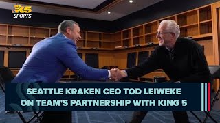 Extended interview: Seattle Kraken CEO Tod Leiweke on the team's partnership with KING 5