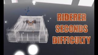Roblox - Hours How To Unlock Ridererhellion And Seconds Difficulty Walkthrough Zero Tempo
