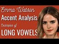 Accent Coach Reacts: Emma Watson | Examples of LONG VOWELS