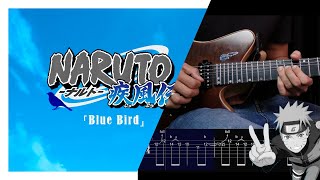 NARUTO - BLUE BIRD SOLO (guitar cover and tab) 『ブルーバード』#guitar #guitarcover #tab