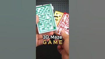 3D Maze GAME 🎱