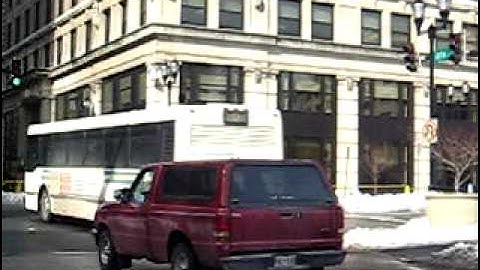 DART Nabi 416 and Gillig take off at Rodney Square