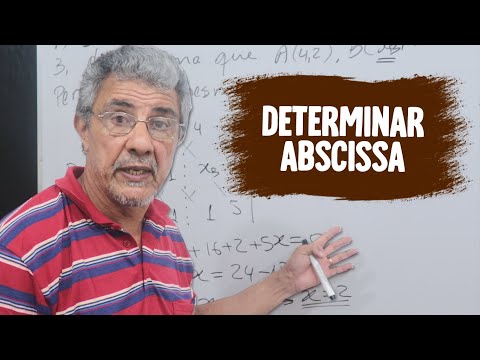 Vídeo: Como Encontrar A Abscissa De Um Ponto De Contato