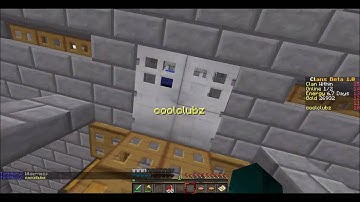 Clans-11: HexxelMinecraft using killaura to hit through blocks