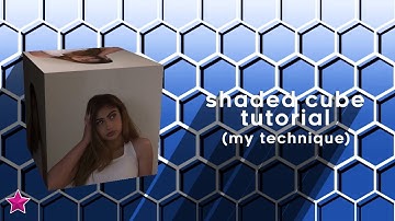 SHADED CUBE ON VIDEOSTAR (my technique)