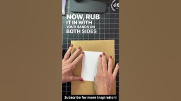 Want to make your 3D Embossing Folders work better? #shorts