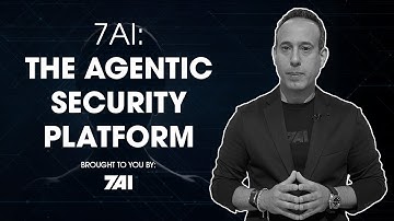 7AI: The Agentic Security Platform. Expert AI Agents For Non-Human Security Work.