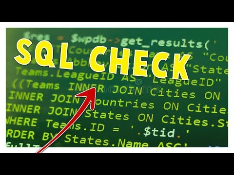 Video: Che cos'è il controllo in SQL?