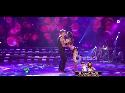 La bachata levantó la temperatura entre El Polaco y Barby