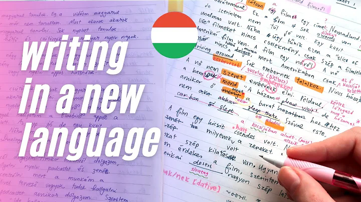 How to write in a foreign language as a beginner | My method