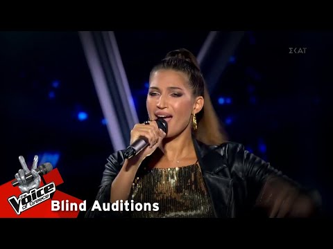 Στεφανία Γατσάκου: The hills | The Voice of Greece | 8η Σεζόν