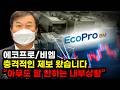 🔴[에코프로(비엠) 주가전망] 충격적인 제보 왔습니다 "아무도 말 안하는 내부상황" 반드시 '이 가격'에서 대폭등 발생 장대양봉 터질수 밖에 없는 진짜이유 공매도 대량청산 세력작전