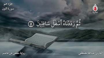 سورة التين تلاوة عذبة بصوت القارئ عبدالله مصطفى