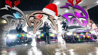 10 HELLCATS GO ON A POLICE CHASE ON CHRISTMAS (ft. SRT Len & ShayV)