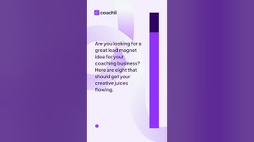 8 Lead Magnet Ideas for Coaches That Actually Work