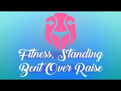 Shoulder Workout - Fitness - How To Standing Bent Over Raise - Shoulder Training