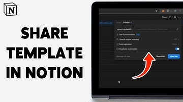 How To Share Template In Notion 2024 | Collaborate On Notion Sharing Templates With Others