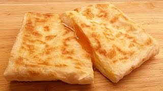 Пироги из лаваша с сыром и яйцом (по мотивам хачапури по-аджарски:)