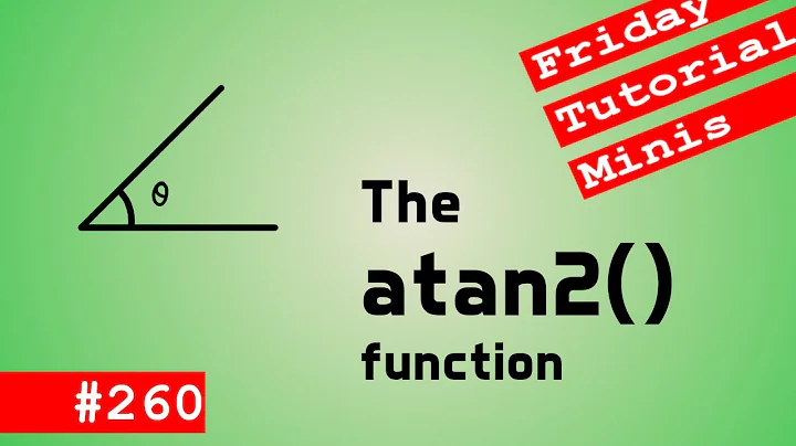 The atan2 Function - Friday Minis 260