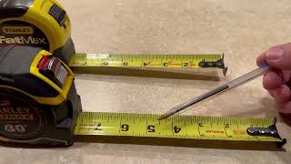 Stanley Fat Max 30' Tape Measure new features