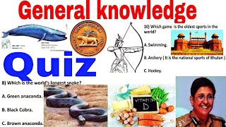 GK QUIZ / Test your General Knowledge / By KV teachers screenshot 3