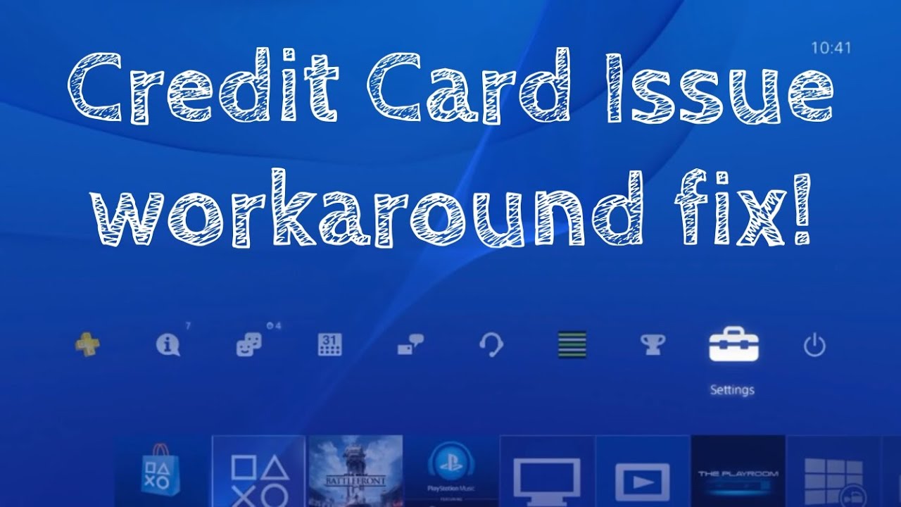 ps3 admite que mi tarjeta de crédito no sea válida
