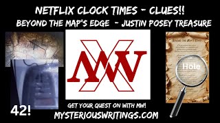 Netflix Clock Times & Clues!! Justin Posey's Treasure Hunt #beyondthemapsedge #justinposey #netflix