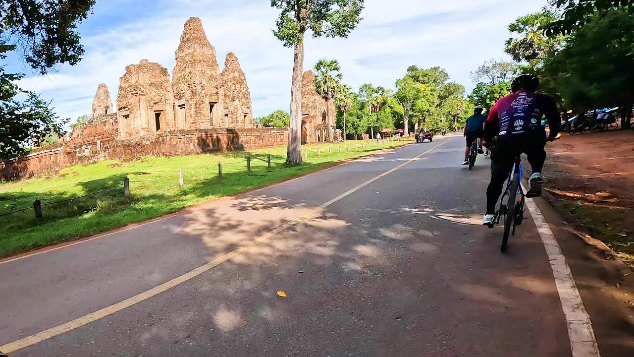 Cycling Siem Reap to Angkor Wat and Back