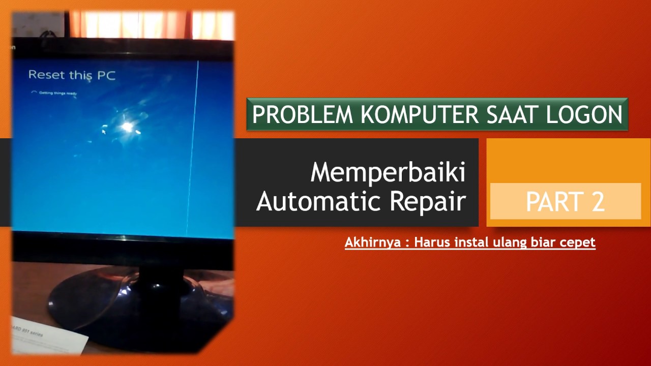 cara memperbaiki automatic repair