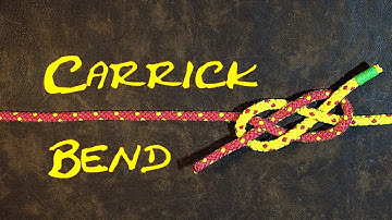 How to Tie a Carrick Bend: Easy Knot (Tutorial)