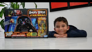 JUGUETE DE ANGRY BIRDS Star Wars Darth Vader | Jenga Hasbro gaming | Rovio